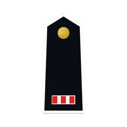 US Marine W 4 shoulderboard dress (United States) (Military Rank) STICKER Vinyl Kiss-Cut Decal 2 Inch White - The Sticker Space