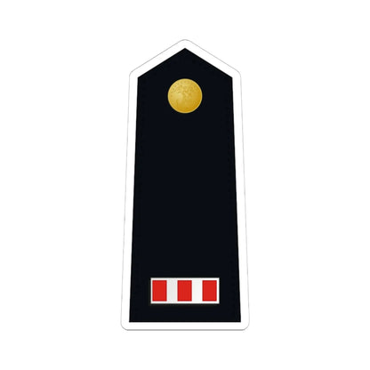 US Marine W 4 shoulderboard dress (United States) (Military Rank) STICKER Vinyl Kiss-Cut Decal 6 Inch White - The Sticker Space