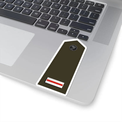 US Marine W 5 shoulderboard (United States) (Military Rank) STICKER Vinyl Kiss-Cut Decal - The Sticker Space