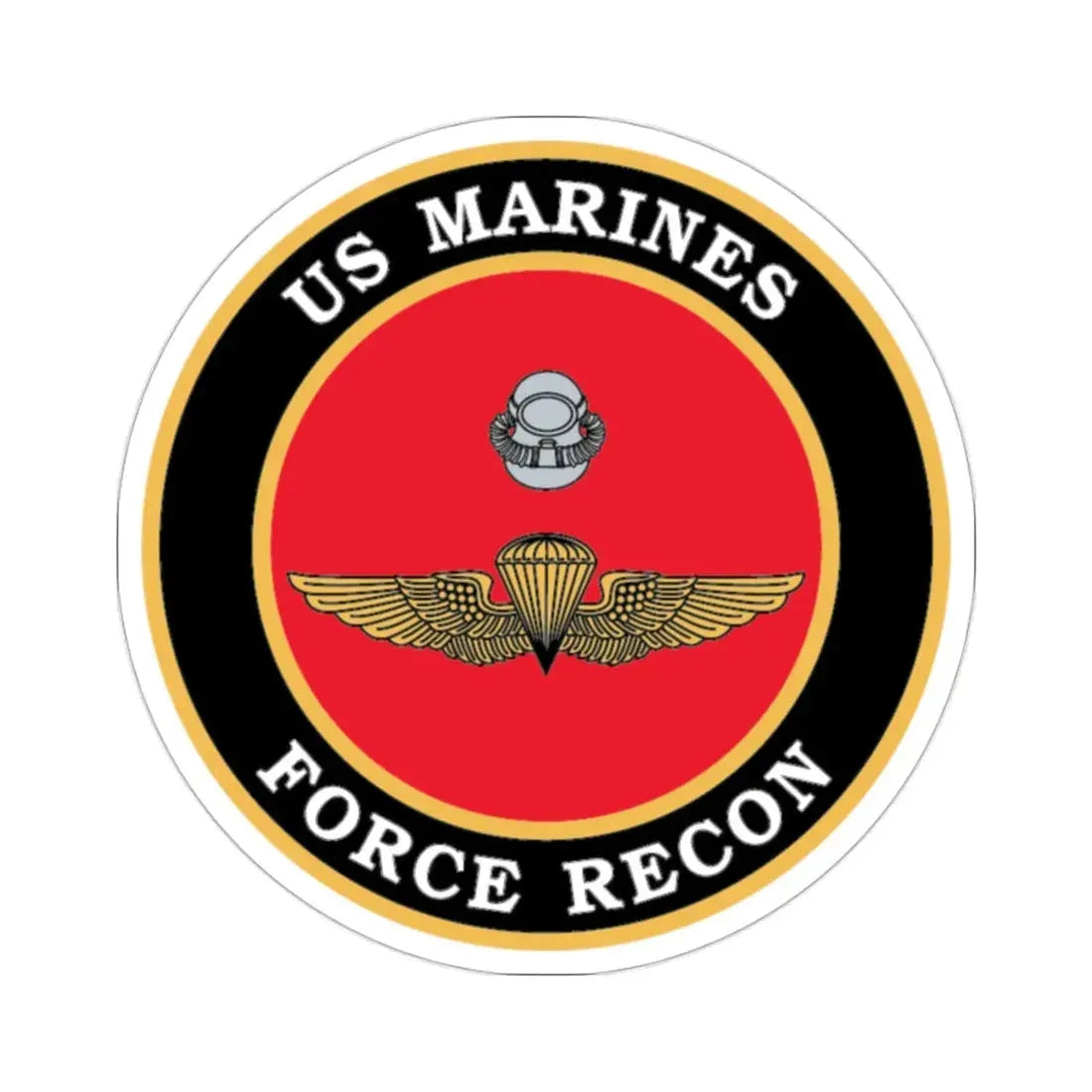 US Marines Force Recon (USMC) STICKER Vinyl Die-Cut Decal 2 Inch - The Sticker Space
