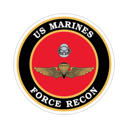 US Marines Force Recon (USMC) STICKER Vinyl Die-Cut Decal 3 Inch - The Sticker Space