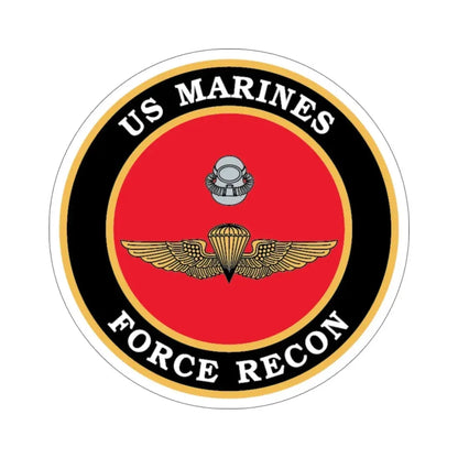 US Marines Force Recon (USMC) STICKER Vinyl Die-Cut Decal 5 Inch - The Sticker Space