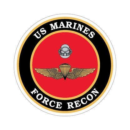 US Marines Force Recon (USMC) STICKER Vinyl Die-Cut Decal 6 Inch - The Sticker Space