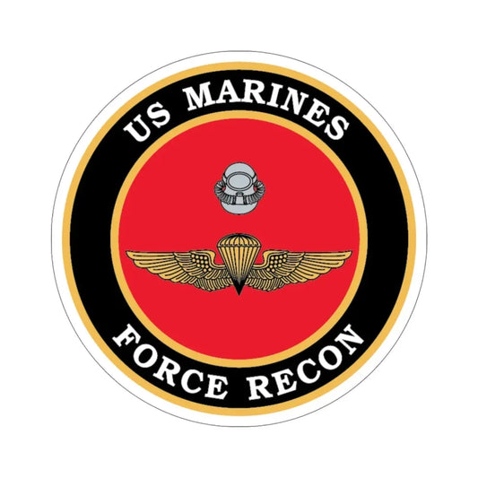 US Marines Force Recon (USMC) STICKER Vinyl Die-Cut Decal 6 Inch - The Sticker Space