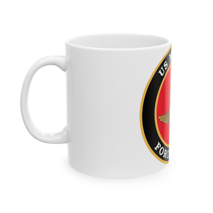 US Marines Force Recon (USMC) White Coffee Mug-The Sticker Space