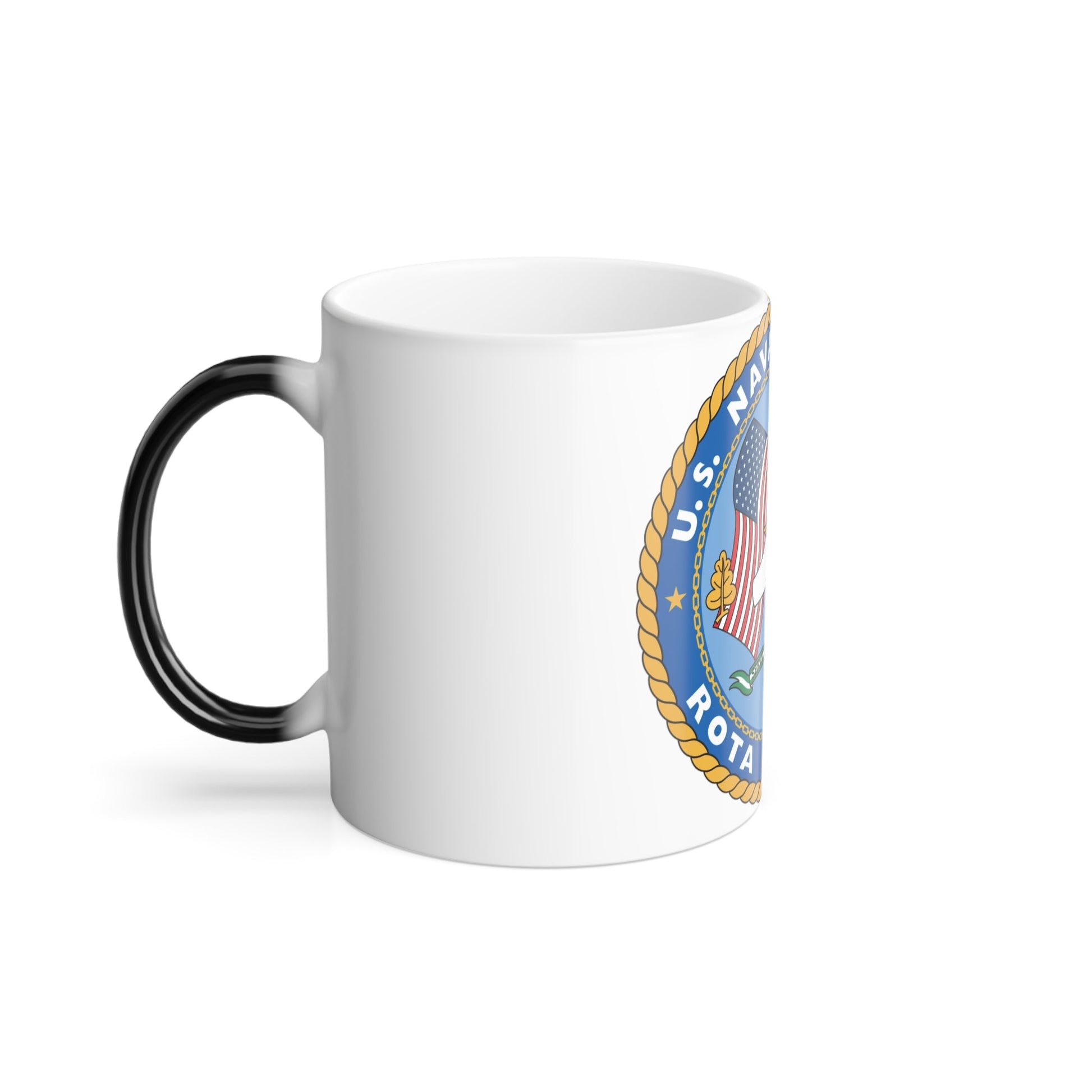 US Naval Hospital Rota Spain (U.S. Navy) Color Changing Mug 11oz-11oz-The Sticker Space