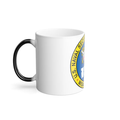 US Naval Security Group Activity Misawa Japan (U.S. Navy) Color Changing Mug 11oz-11oz-The Sticker Space