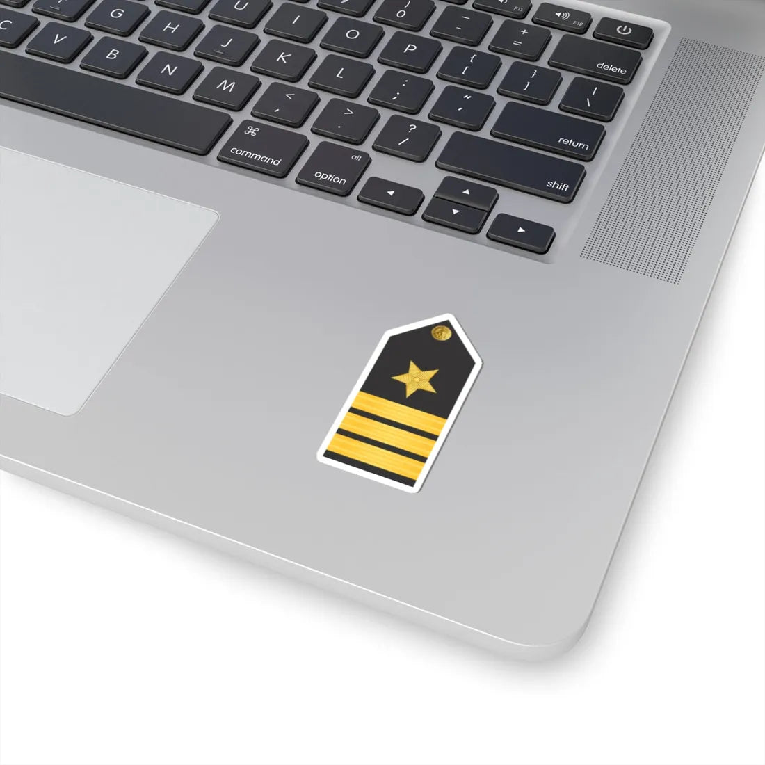 U.S. Navy Commander O 5 shoulder board (United States) (Military Rank) STICKER Vinyl Kiss-Cut Decal - The Sticker Space