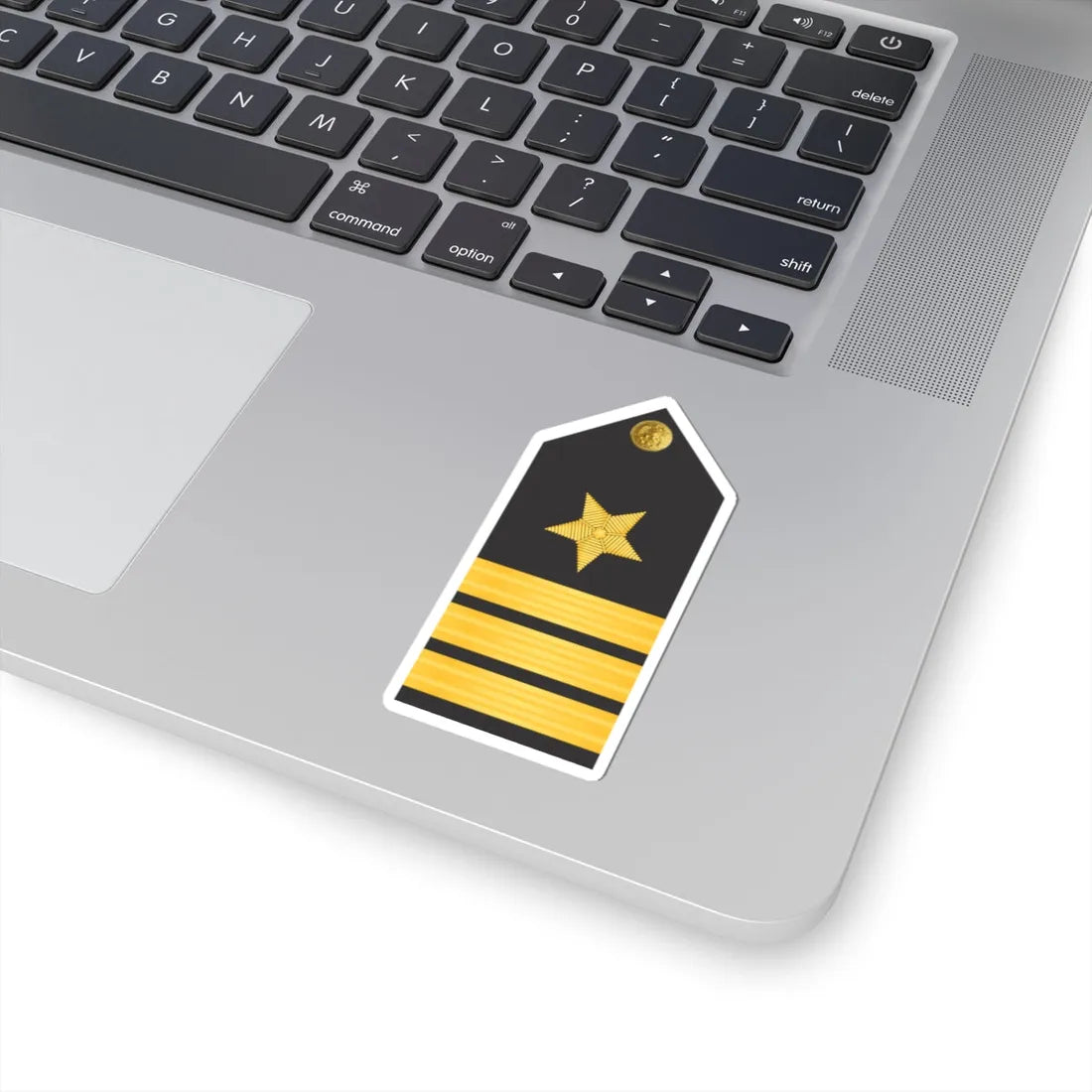 U.S. Navy Commander O 5 shoulder board (United States) (Military Rank) STICKER Vinyl Kiss-Cut Decal - The Sticker Space