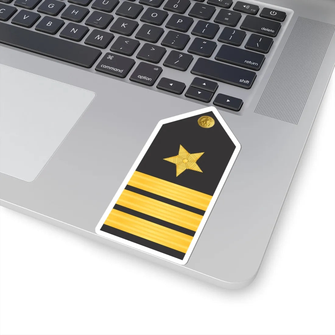 U.S. Navy Commander O 5 shoulder board (United States) (Military Rank) STICKER Vinyl Kiss-Cut Decal - The Sticker Space