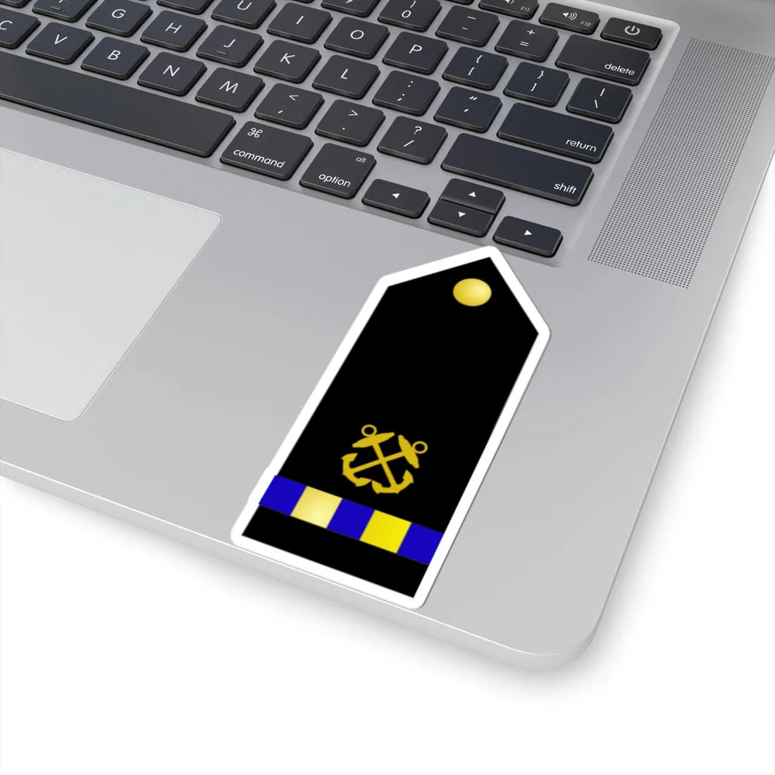 US Navy CW2 shoulderboard (United States) (Military Rank) STICKER Vinyl Kiss-Cut Decal - The Sticker Space