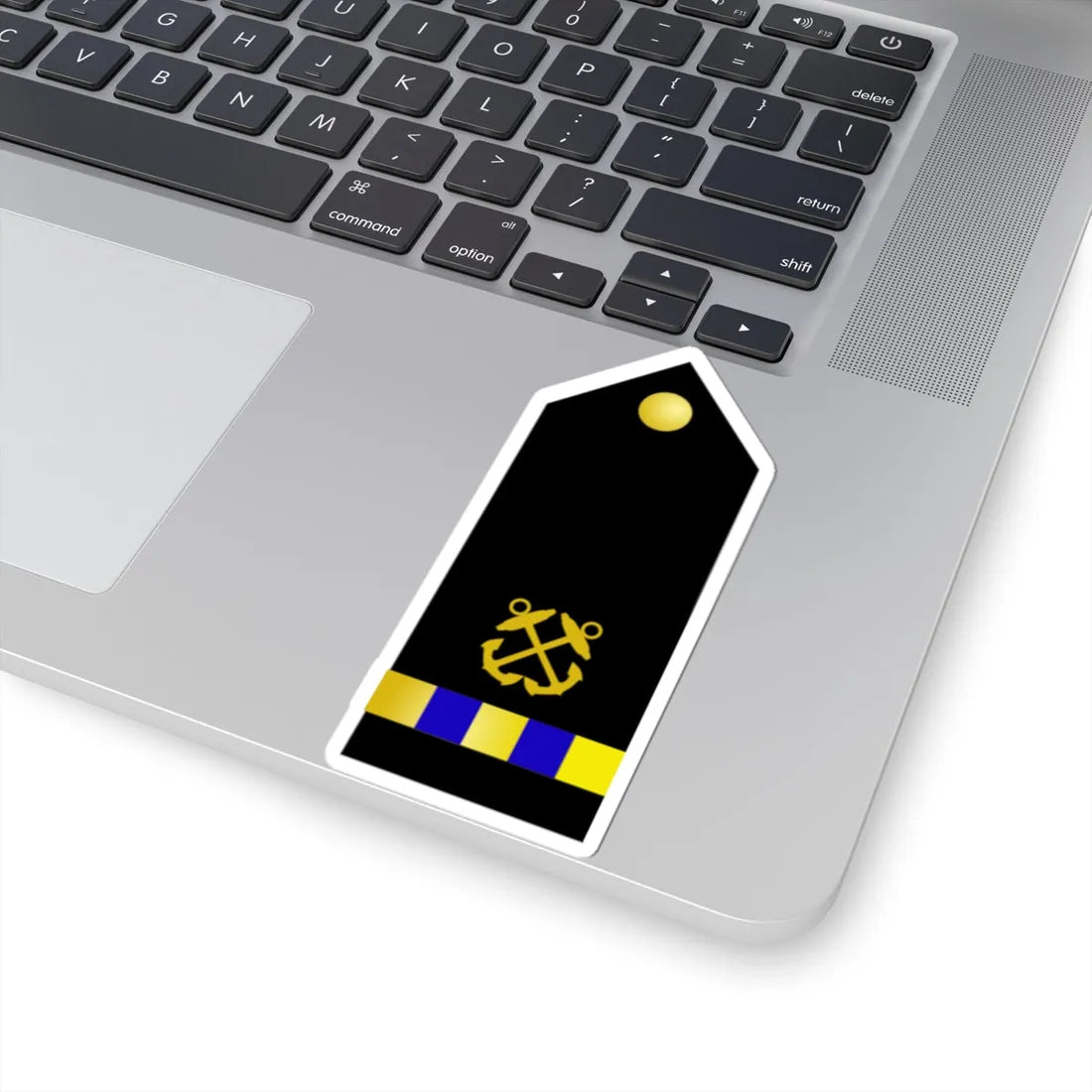 US Navy CW3 shoulderboard (United States) (Military Rank) STICKER Vinyl Kiss-Cut Decal - The Sticker Space