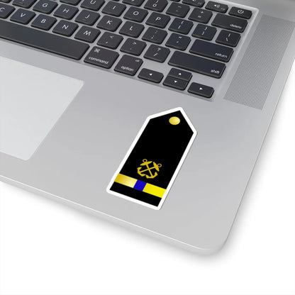 US Navy CW4 shoulderboard (United States) (Military Rank) STICKER Vinyl Kiss-Cut Decal - The Sticker Space
