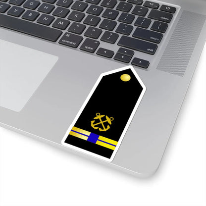 US Navy CW5 shoulderboard (United States) (Military Rank) STICKER Vinyl Kiss-Cut Decal - The Sticker Space