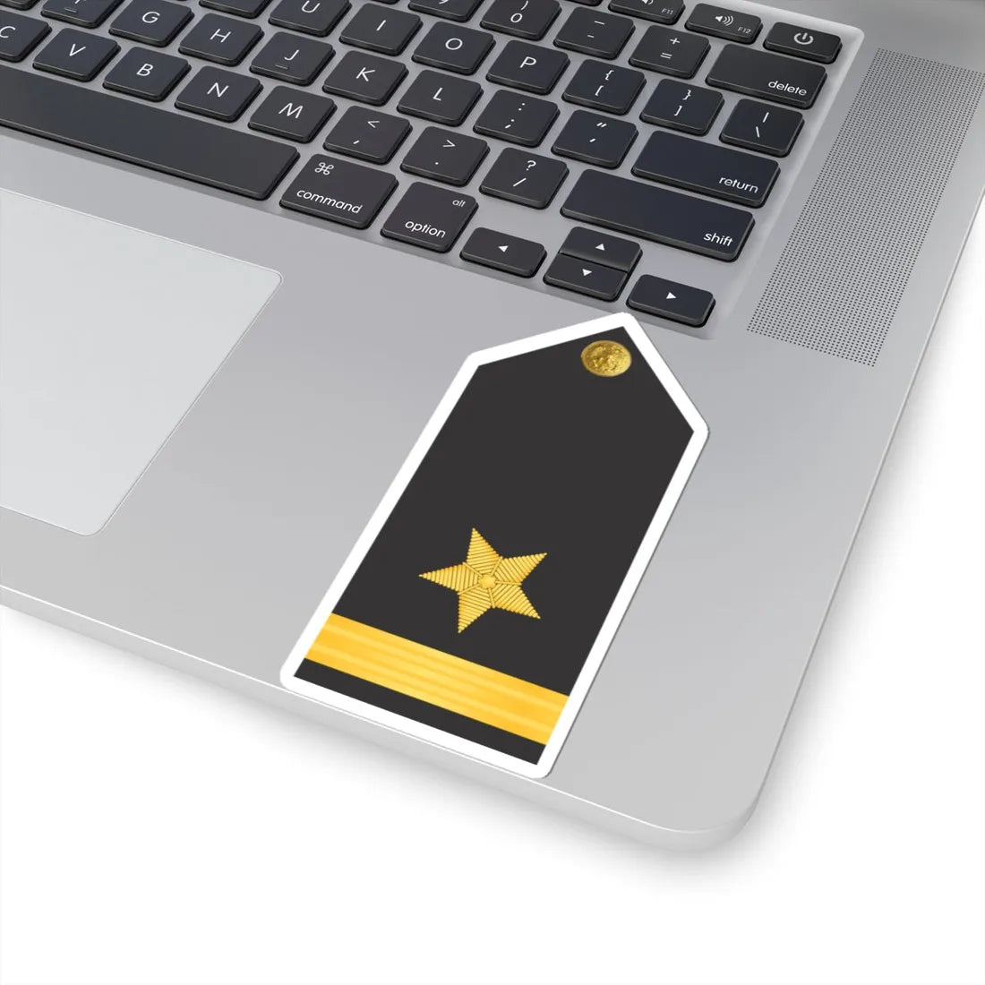 U.S. Navy Ensign O 1 shoulder board (United States) (Military Rank) STICKER Vinyl Kiss-Cut Decal - The Sticker Space