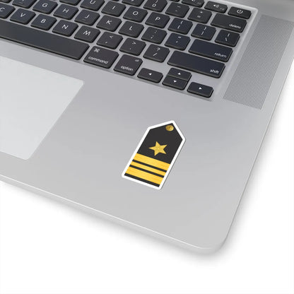 U.S. Navy Lieutenant Commander O 4 shoulder board (United States) (Military Rank) STICKER Vinyl Kiss-Cut Decal - The Sticker Space