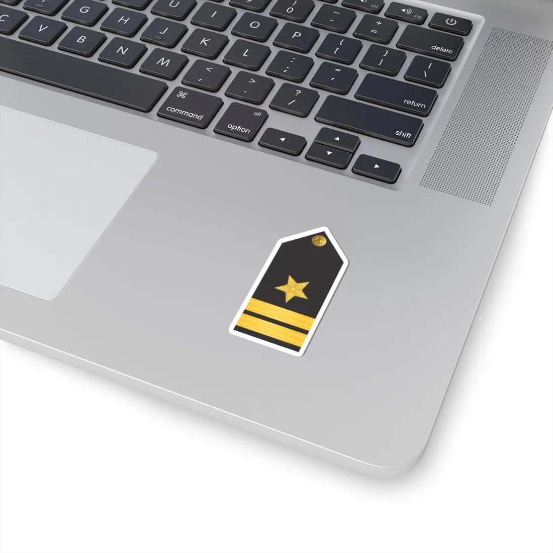 U.S. Navy Lieutenant O 3 shoulder board (United States) (Military Rank) STICKER Vinyl Kiss-Cut Decal - The Sticker Space