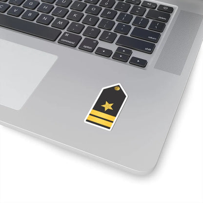 U.S. Navy Lieutenant O 3 shoulder board (United States) (Military Rank) STICKER Vinyl Kiss-Cut Decal - The Sticker Space
