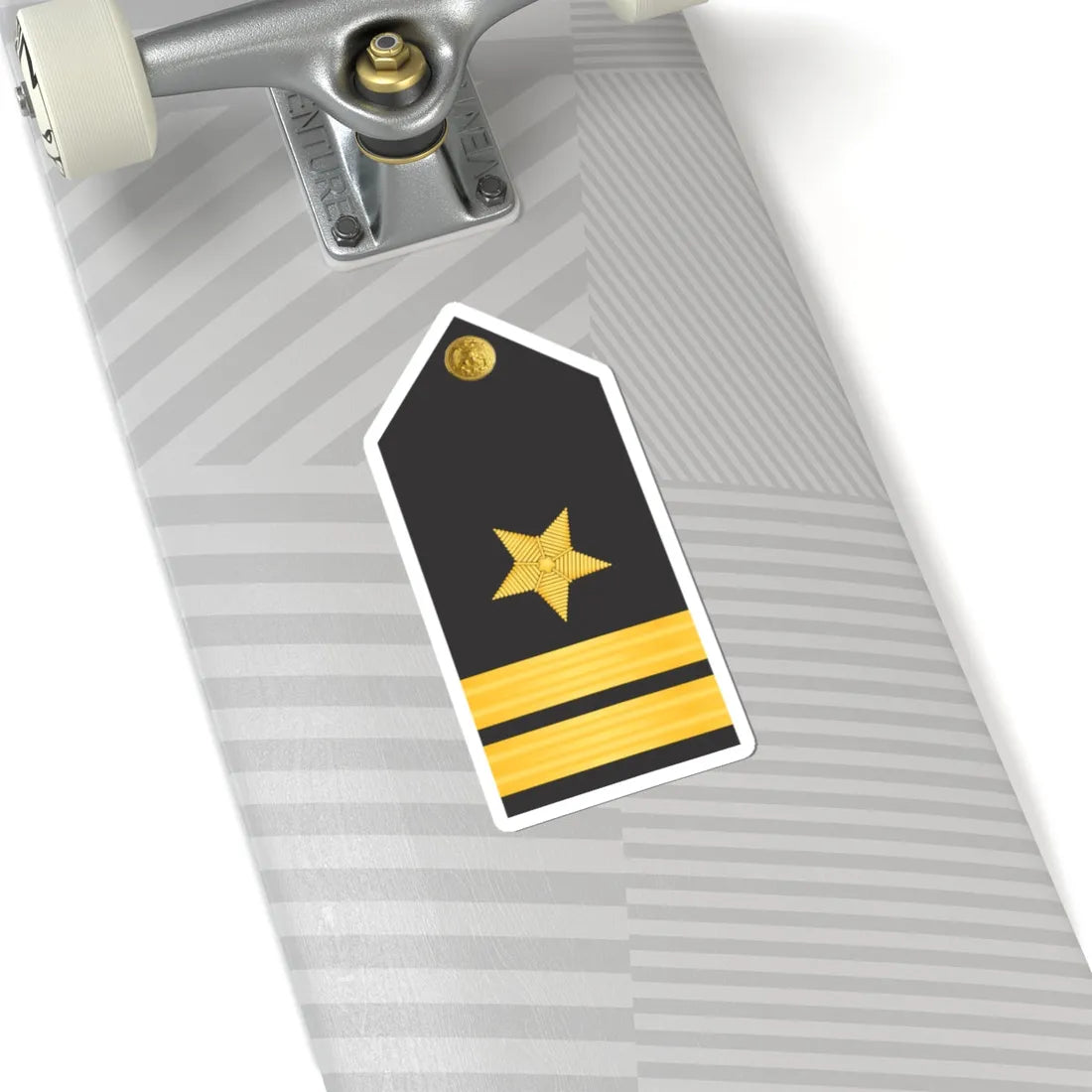 U.S. Navy Lieutenant O 3 shoulder board (United States) (Military Rank) STICKER Vinyl Kiss-Cut Decal - The Sticker Space