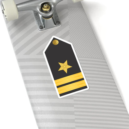 U.S. Navy Lieutenant O 3 shoulder board (United States) (Military Rank) STICKER Vinyl Kiss-Cut Decal - The Sticker Space