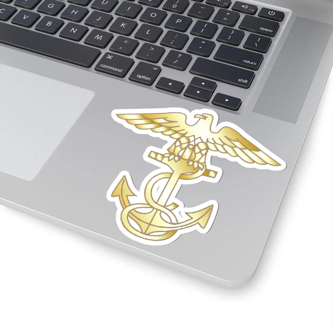 US Navy MIDN 1C insignia left (United States) (Military Rank) STICKER Vinyl Kiss-Cut Decal - The Sticker Space