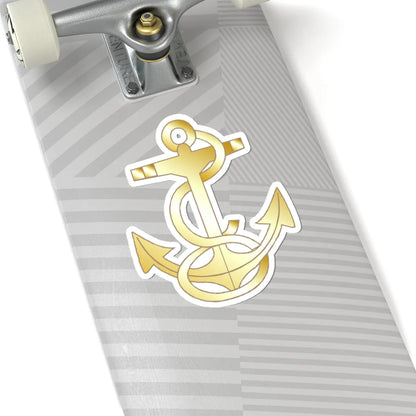 US Navy MIDN 2C insignia left (United States) (Military Rank) STICKER Vinyl Kiss-Cut Decal - The Sticker Space