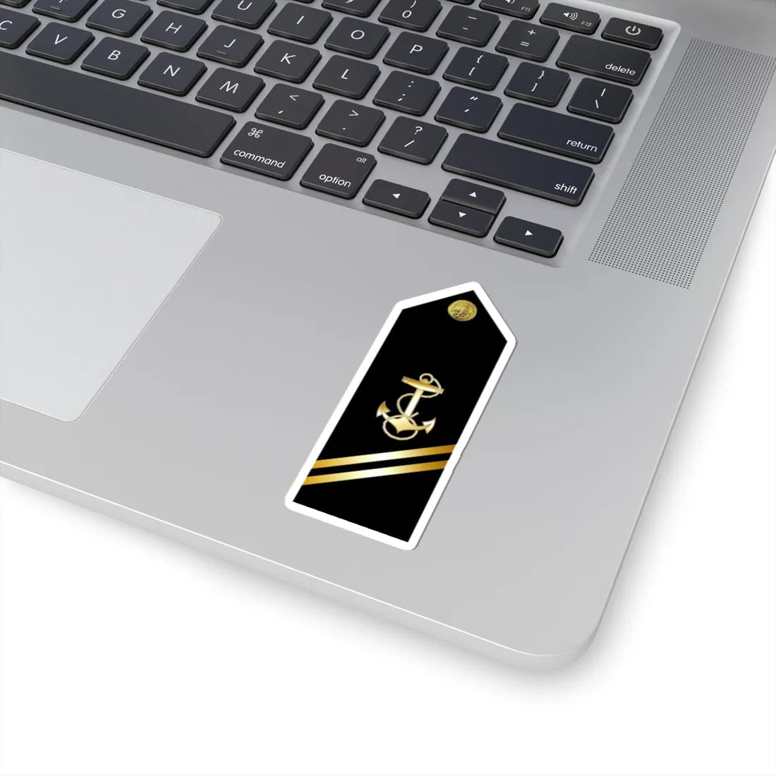 US Navy MIDN 2C shoulderboard (United States) (Military Rank) STICKER Vinyl Kiss-Cut Decal - The Sticker Space