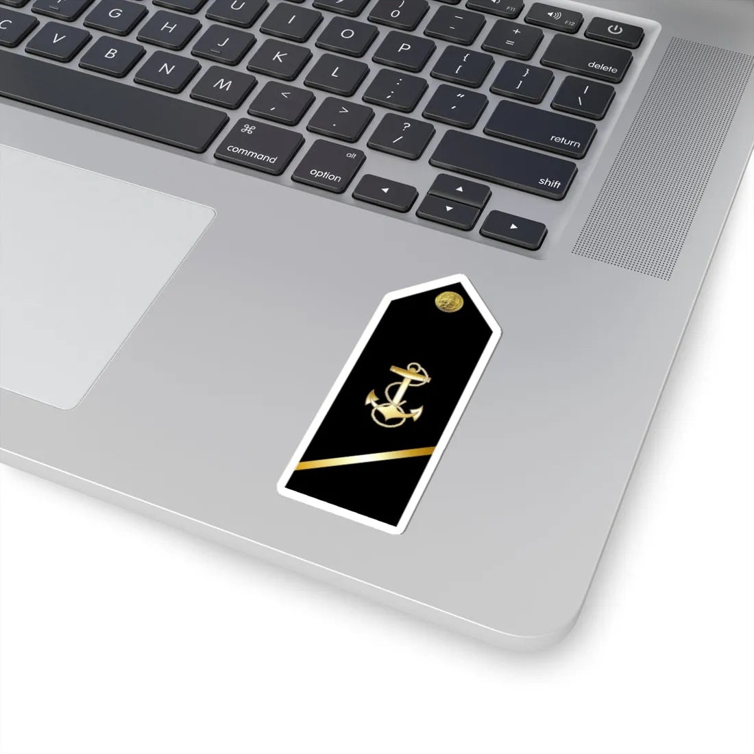 US Navy MIDN 3C shoulderboard (United States) (Military Rank) STICKER Vinyl Kiss-Cut Decal - The Sticker Space