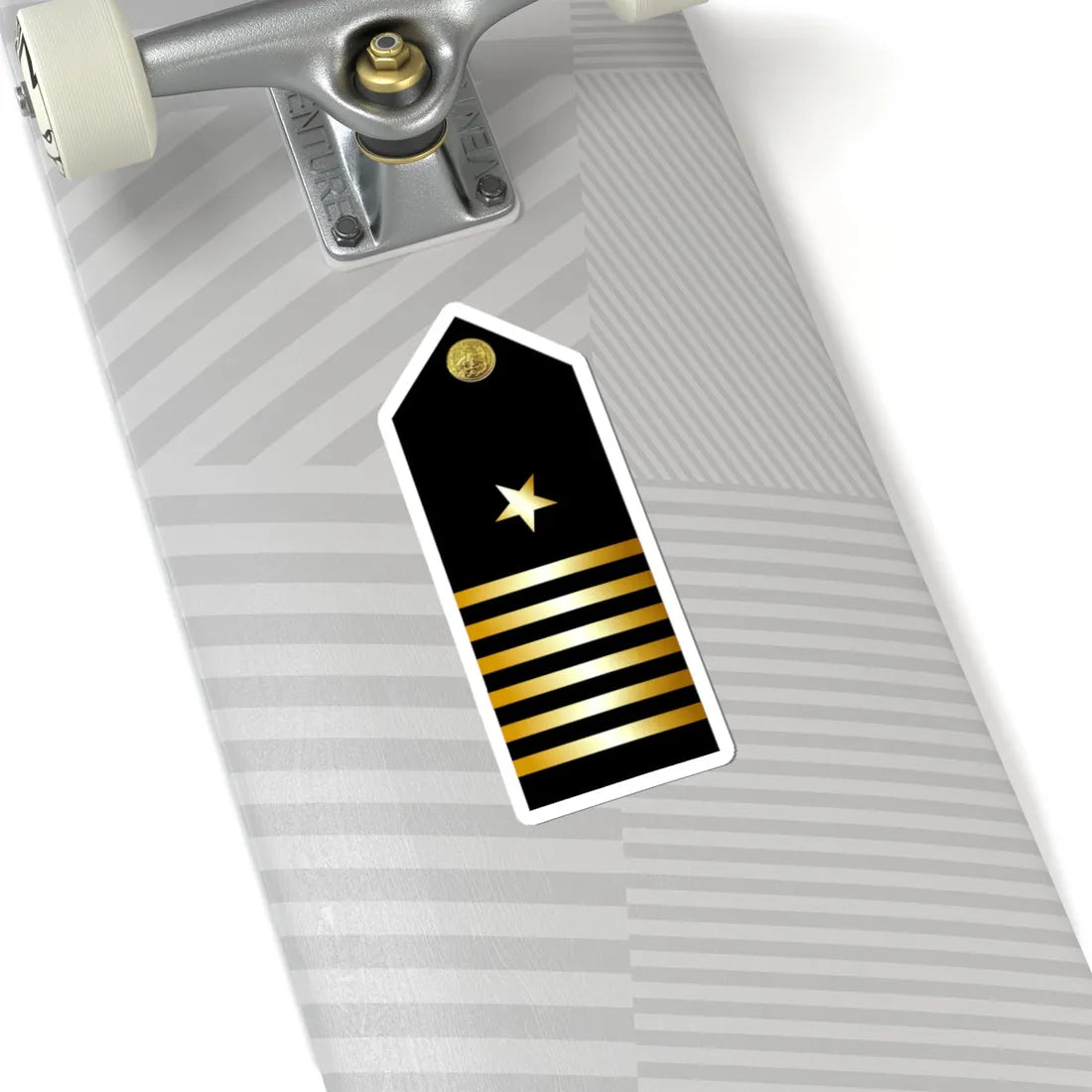 US Navy MIDN CAPT shoulderboard (United States) (Military Rank) STICKER Vinyl Kiss-Cut Decal - The Sticker Space