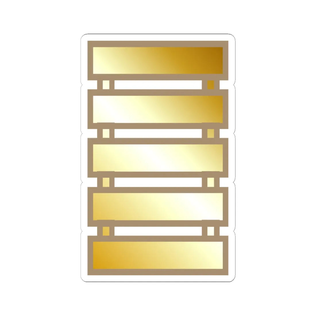 US Navy MIDN CDR insignia (United States) (Military Rank) STICKER Vinyl Kiss-Cut Decal 6 Inch White - The Sticker Space