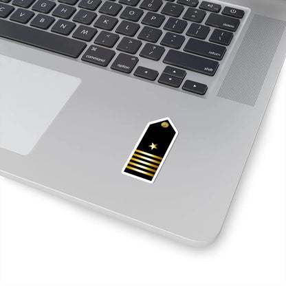 US Navy MIDN CDR shoulderboard (United States) (Military Rank) STICKER Vinyl Kiss-Cut Decal - The Sticker Space