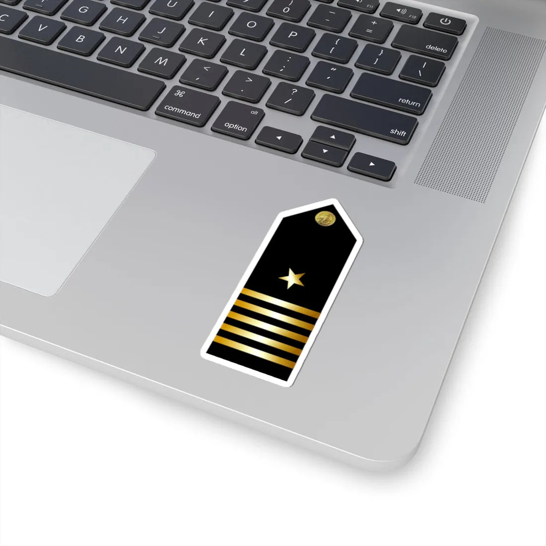 US Navy MIDN CDR shoulderboard (United States) (Military Rank) STICKER Vinyl Kiss-Cut Decal - The Sticker Space