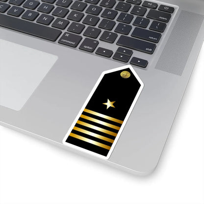 US Navy MIDN CDR shoulderboard (United States) (Military Rank) STICKER Vinyl Kiss-Cut Decal - The Sticker Space