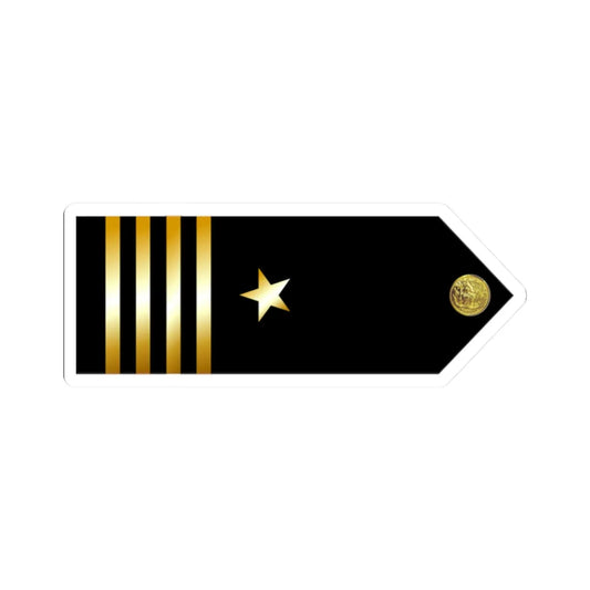 US Navy MIDN LCDR infobox (United States) (Military Rank) STICKER Vinyl Kiss-Cut Decal 2 Inch White - The Sticker Space
