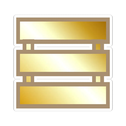 US Navy MIDN LT insignia (United States) (Military Rank) STICKER Vinyl Kiss-Cut Decal 4 Inch White - The Sticker Space