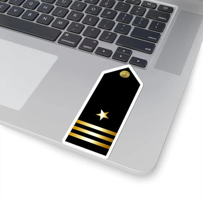 US Navy MIDN LT shoulderboard (United States) (Military Rank) STICKER Vinyl Kiss-Cut Decal - The Sticker Space