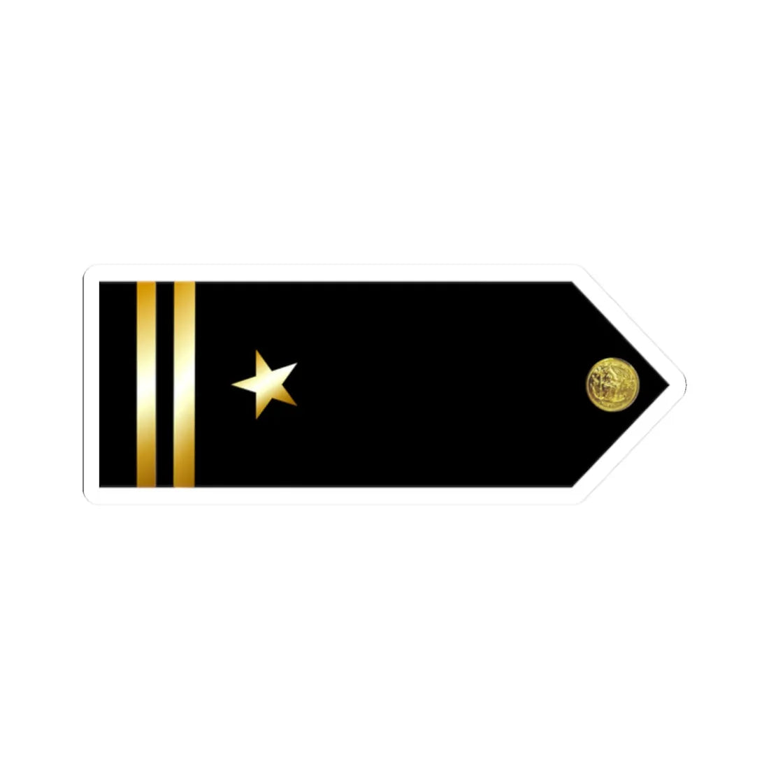 US Navy MIDN LTJG infobox (United States) (Military Rank) STICKER Vinyl Kiss-Cut Decal 2 Inch White - The Sticker Space