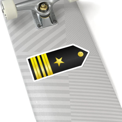 U.S. Navy O 4 infobox (United States) (Military Rank) STICKER Vinyl Kiss-Cut Decal - The Sticker Space