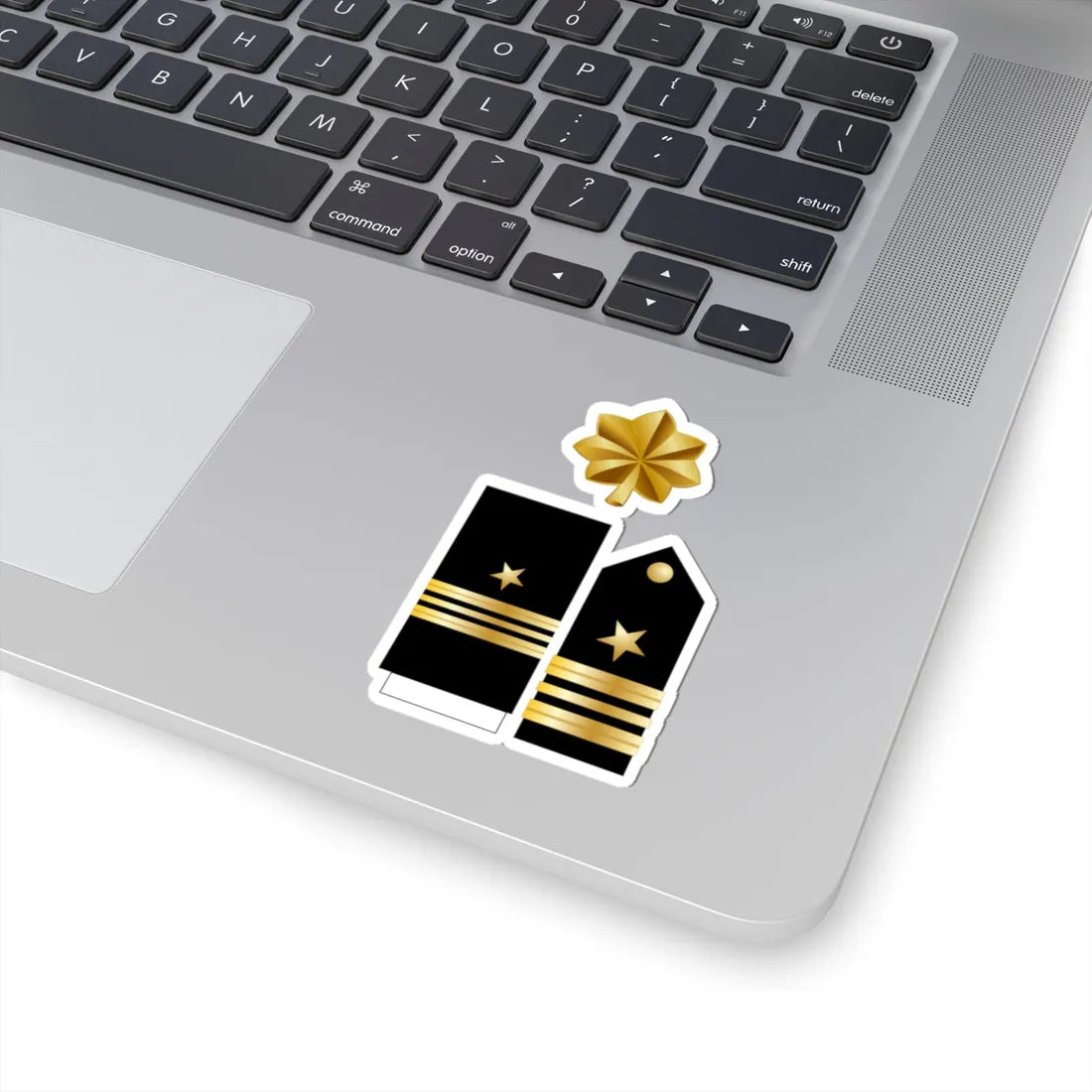 U.S. Navy O 4 insignia (United States) (Military Rank) STICKER Vinyl Kiss-Cut Decal - The Sticker Space