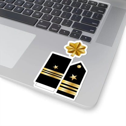 U.S. Navy O 4 insignia (United States) (Military Rank) STICKER Vinyl Kiss-Cut Decal - The Sticker Space