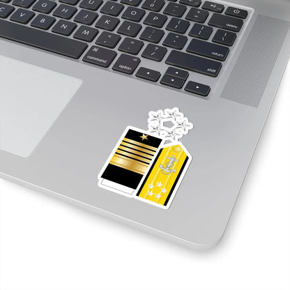 US Navy O11 insignia (United States) (Military Rank) STICKER Vinyl Kiss-Cut Decal - The Sticker Space