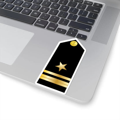 US Navy O2 LTJG (United States) (Military Rank) STICKER Vinyl Kiss-Cut Decal - The Sticker Space