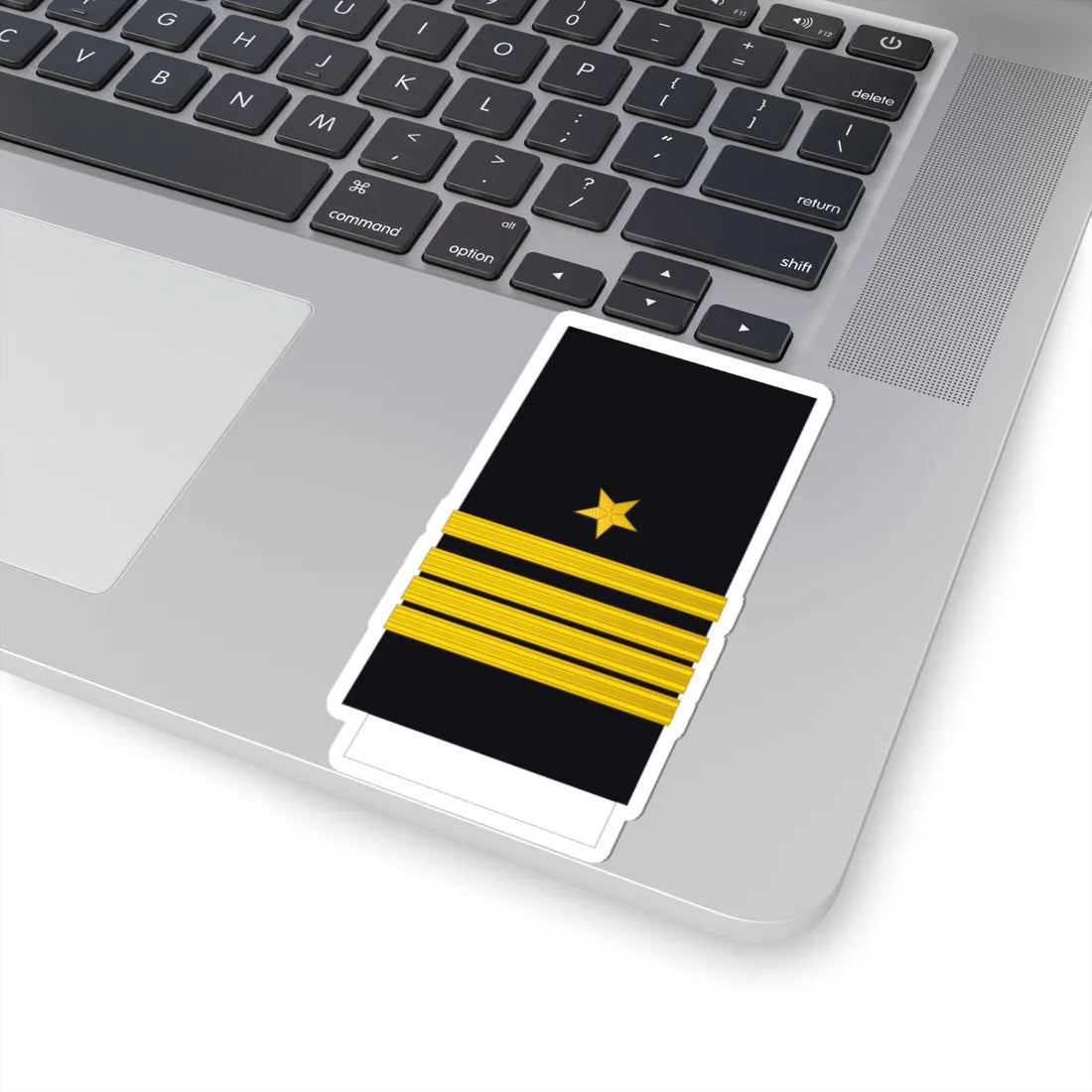 US Navy O4 1863 (United States) (Military Rank) STICKER Vinyl Kiss-Cut Decal - The Sticker Space