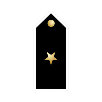 US Navy OC shoulderboard (United States) (Military Rank) STICKER Vinyl Kiss-Cut Decal 2 Inch White - The Sticker Space