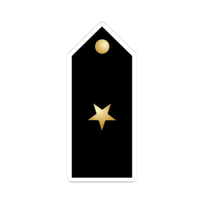 US Navy OC shoulderboard (United States) (Military Rank) STICKER Vinyl Kiss-Cut Decal 3 Inch White - The Sticker Space