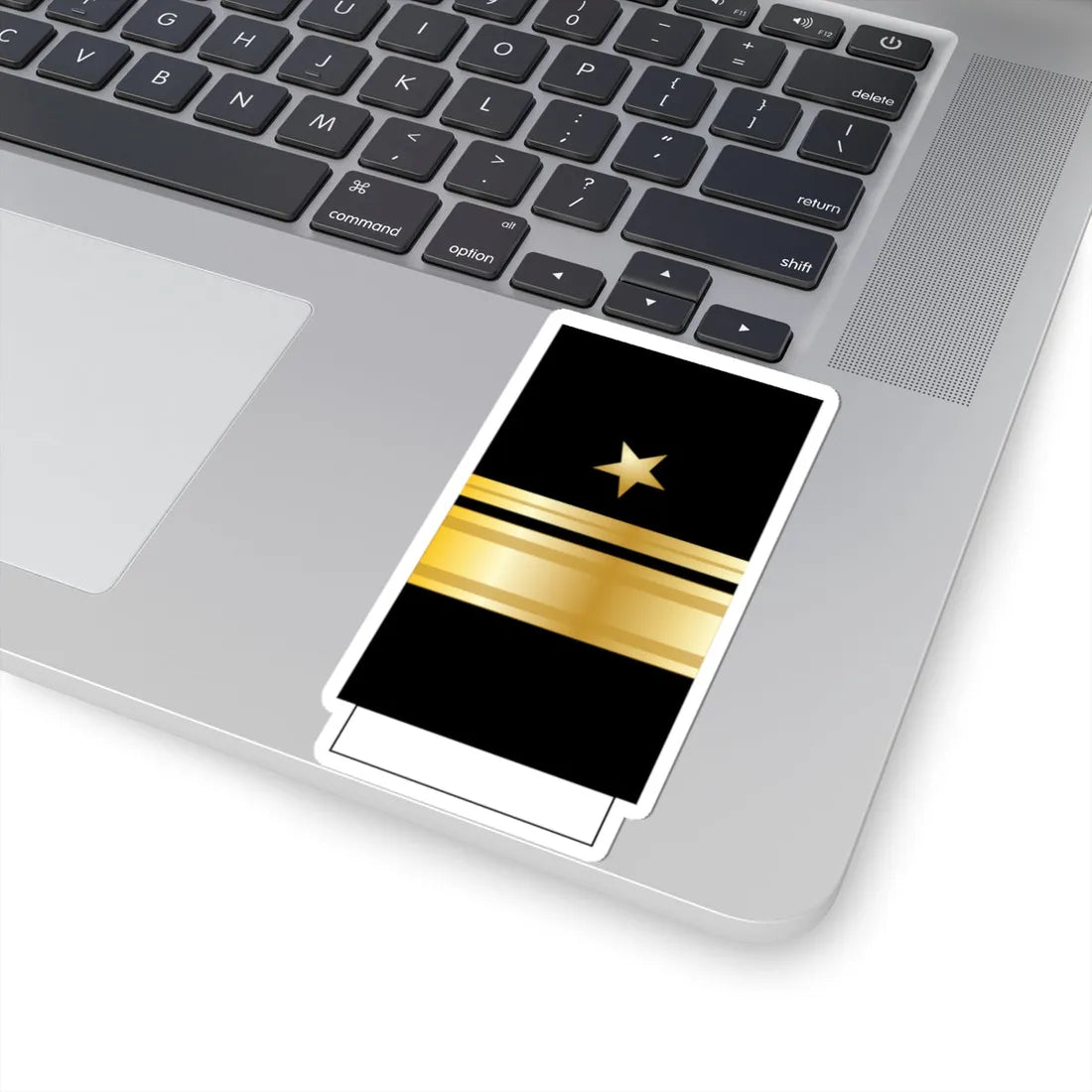 US Navy Sleeve O8 RADM (United States) (Military Rank) STICKER Vinyl Kiss-Cut Decal - The Sticker Space