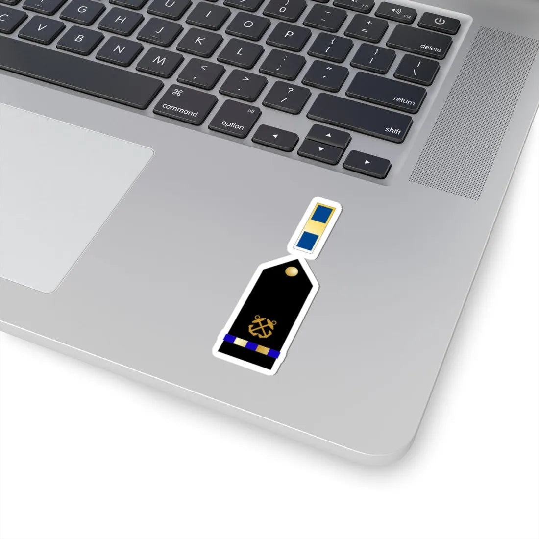 US Navy WO1 insignia (United States) (Military Rank) STICKER Vinyl Kiss-Cut Decal - The Sticker Space