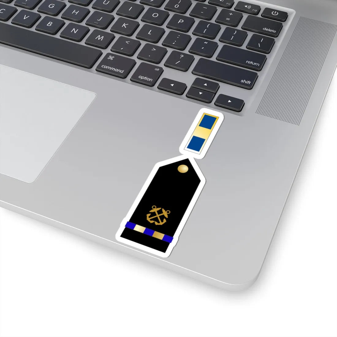 US Navy WO1 insignia (United States) (Military Rank) STICKER Vinyl Kiss-Cut Decal - The Sticker Space