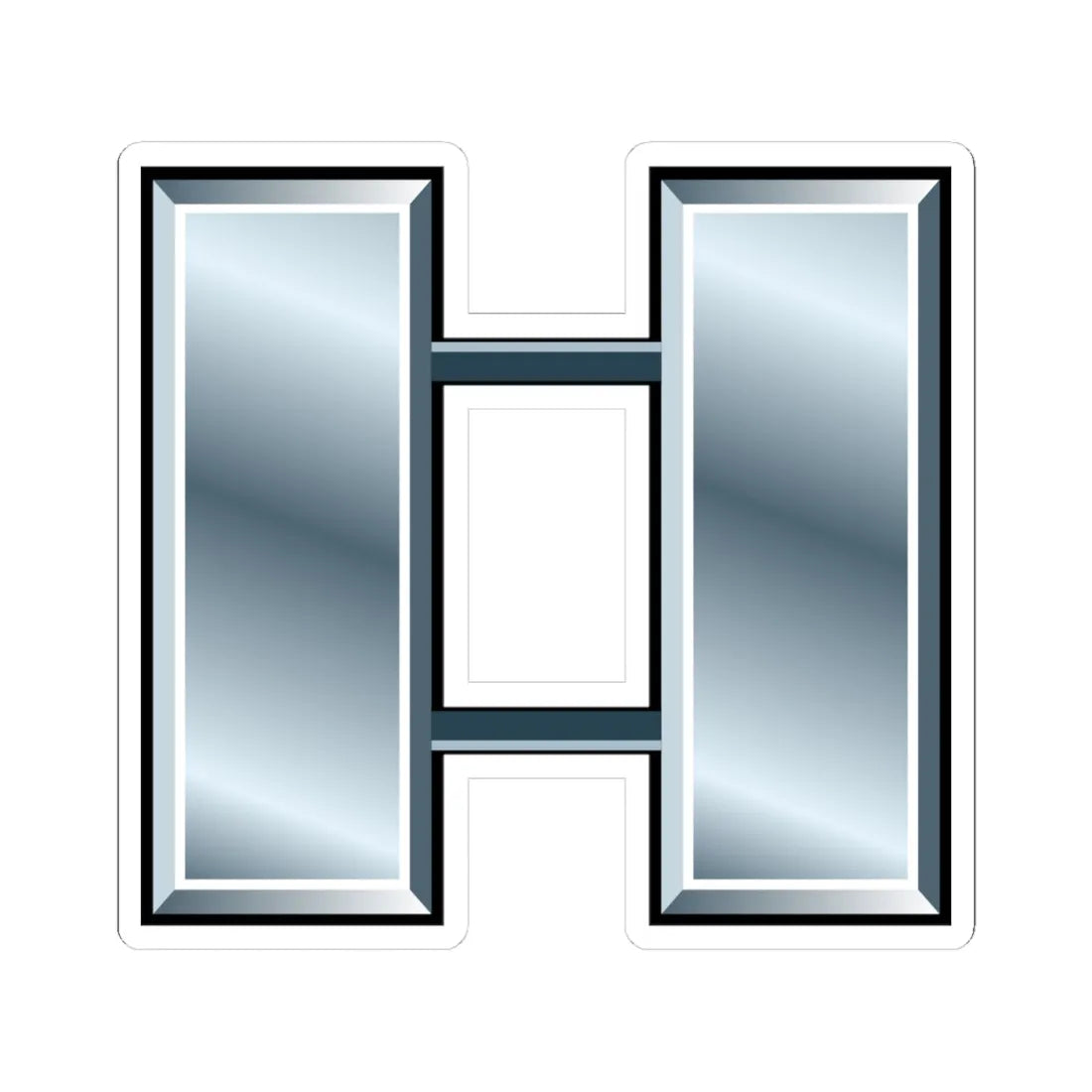 US O3 insignia (United States) (Military Rank) STICKER Vinyl Kiss-Cut Decal 4 Inch White - The Sticker Space