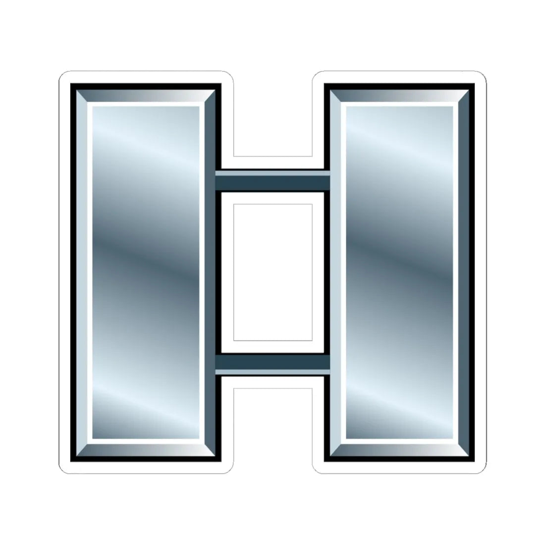 US O3 insignia (United States) (Military Rank) STICKER Vinyl Kiss-Cut Decal 6 Inch White - The Sticker Space